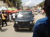 On the streets of Port au Prince